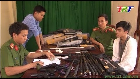 Phát hiện loạt công cụ hỗ trợ và vũ khí thô sơ mua bán, tàng trữ trái phép