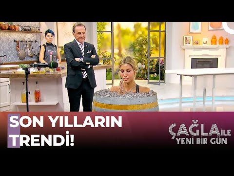 Çağla Şikel Buz Banyosu Yaptı! - Çağla ile Yeni Bir Gün 1073. Bölüm