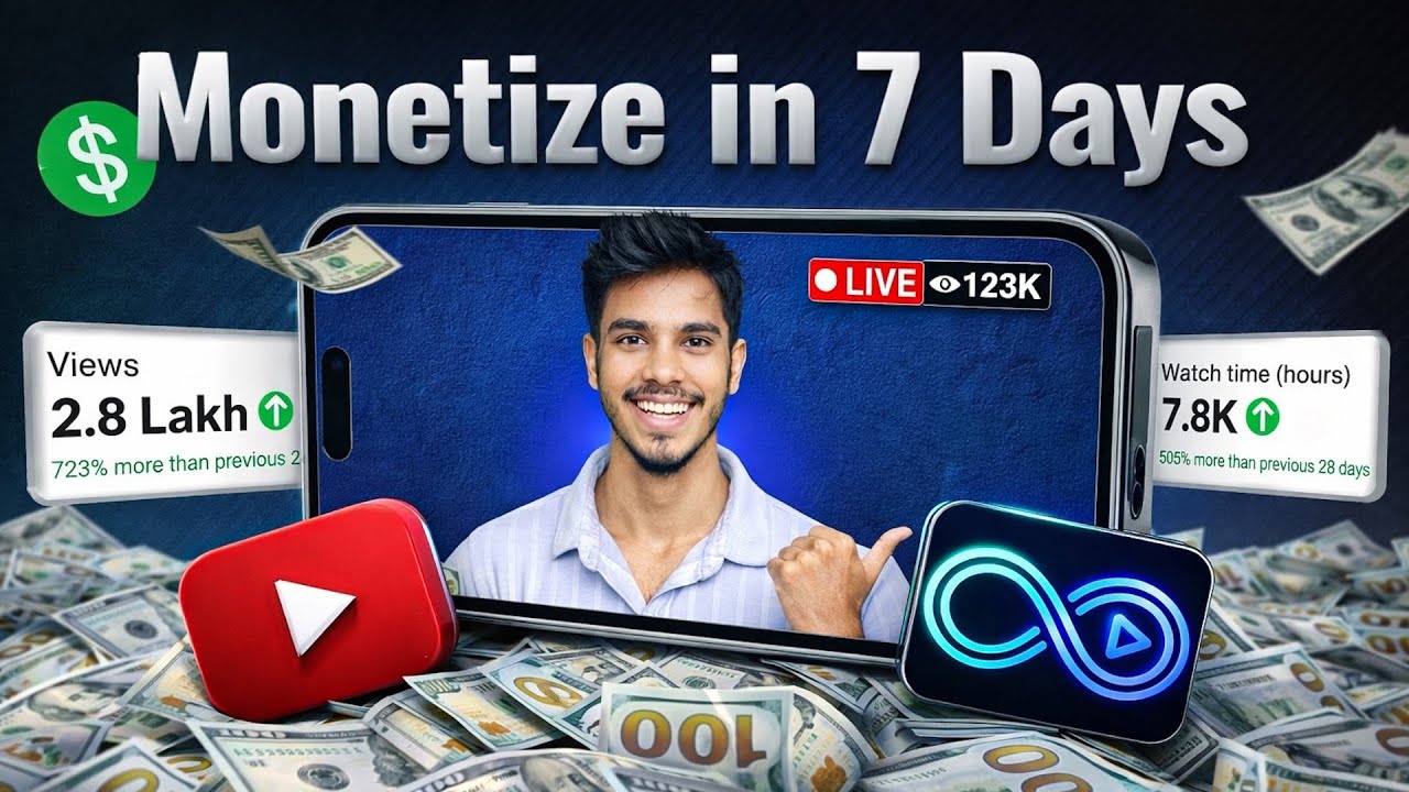 YouTube 24/7 Live Stream Hack 🚀 Grow Watch Time & Subscribers Fast | Stream Loop