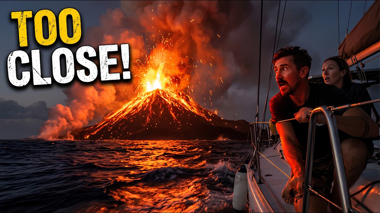 A Volcano Erupts As We Hike Up! Caught On Camera | S2 – EP16
