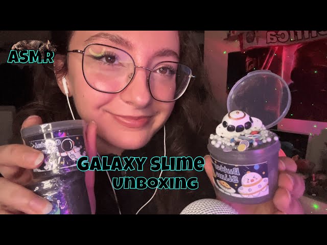 Galaxy Slime ASMR 🚀🪐Unboxing ⭐
