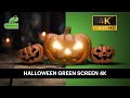 Halloween Pumpkin Green Screen 4K 🎃