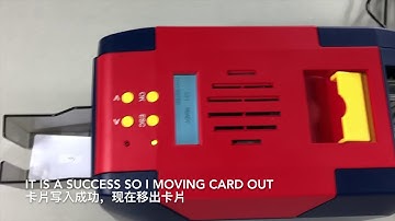 Seaory Series S Card Printer Data Encoding Video