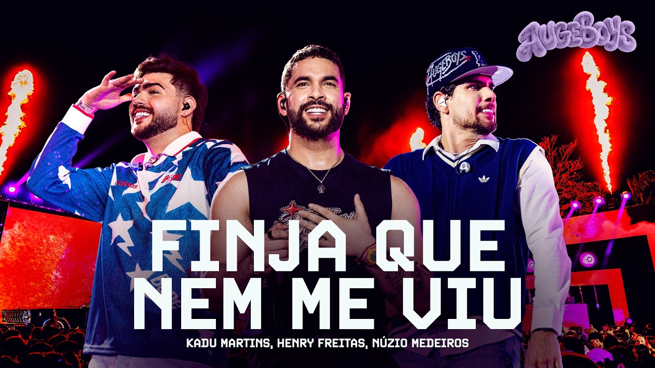 Watch FINJA QUE NEM ME VIU - Augeboys, Henry Freitas, Núzio Medeiros, Kadu Martins (Clipe Oficial) on YouTube Watch FINJA QUE NEM ME VIU - Augeboys, Henry Freitas, Núzio Medeiros, Kadu Martins (Clipe Oficial) on YouTube