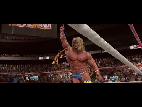 Ultimate Warrior vs. Triple H: WrestleMania XII | WWE 2K15