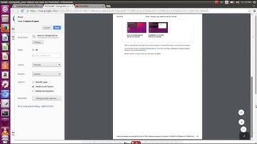 Save your Gmail Messages as PDF Files in Google Drive