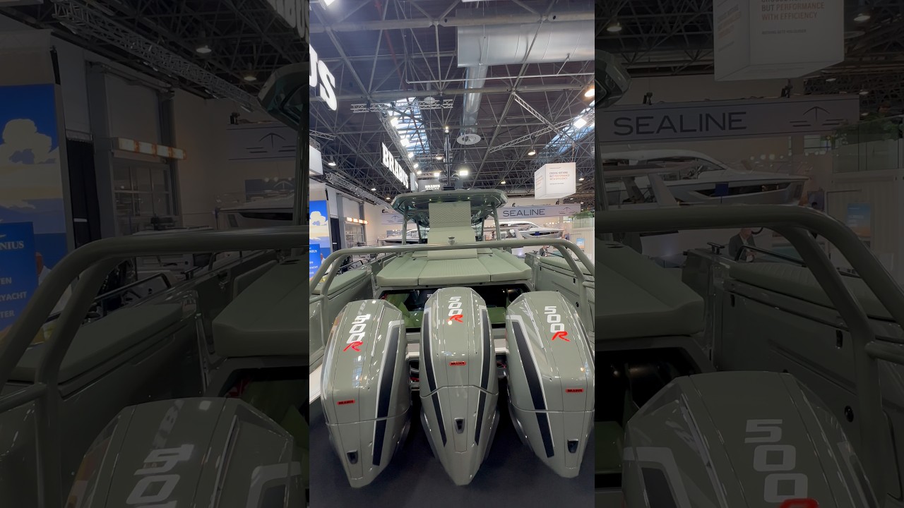 Besuchen Sie uns auf der @bootduesseldorf und erleben Sie die BRABUS Shadow 1500 XT!