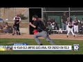 Teen umpire goes viral, but not for controversial call