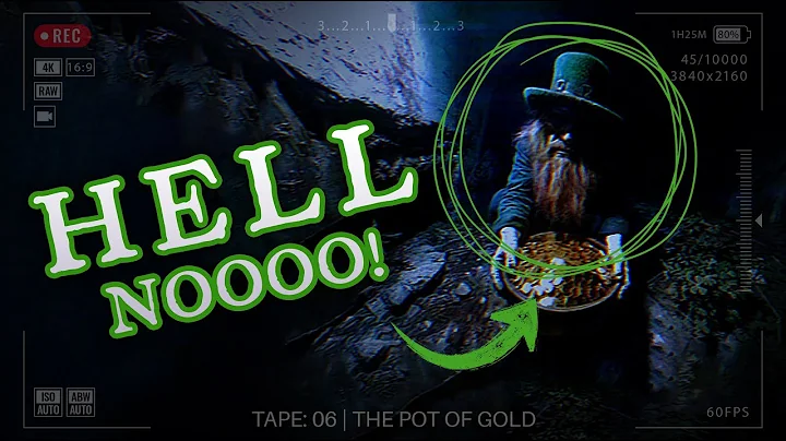 SCARY LEPRECHAUN Caught On Camera