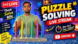 👉 99% People Fail This Puzzle Challenge 😱 LIVE STREAM