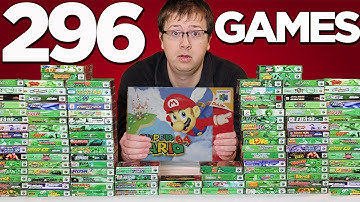 I spent 12 years collecting every Nintendo 64 game