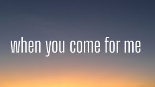 When You Come for Me ❤️ |  Lyric Video | Original English Love Song 2026