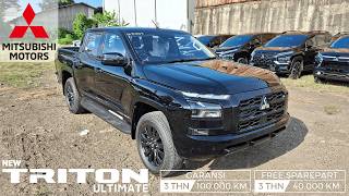 Review 2026 Mitsubishi New Triton Ultimate 4x4 Jet Black Mica (Minor Update Eksterior)