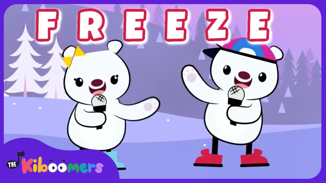 Christmas Freeze Dance   The Kiboomers North Pole Freeze Song for Kids