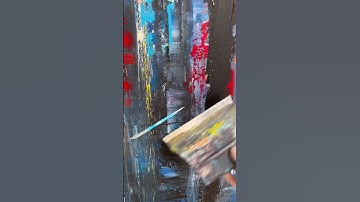 How to create depth and perspective in your paintings #shorts