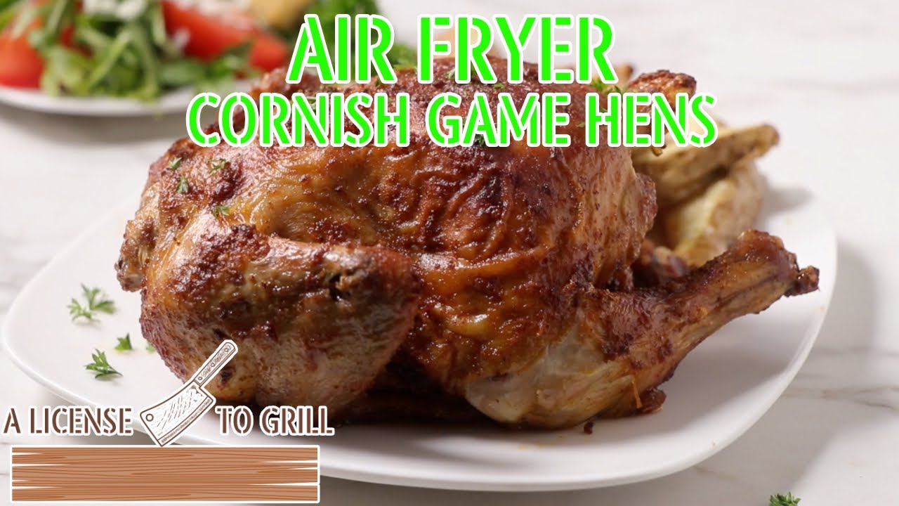 Air Fryer Cornish Game Hens super simple dinner! YouTube