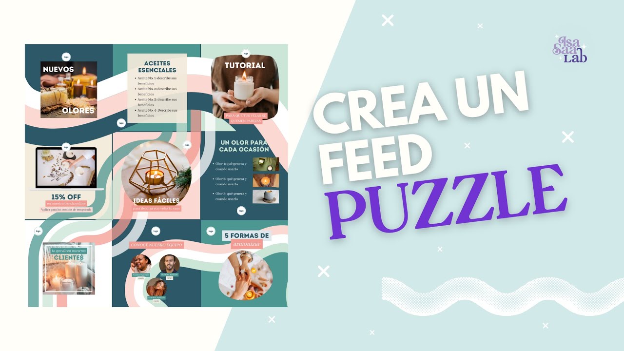TUTORIAL: CÓMO CREAR UN FEED ROMPECABEZAS O PUZZLE EN INSTAGRAM FÁCIL ...