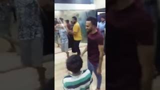 Yashwanth birthday celebrations with his Team##