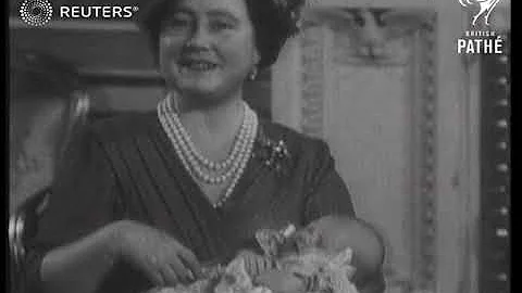 ROYAL: Christening of Prince Charles (1948) - DayDayNews