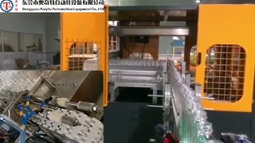PET empty automatic bottle bagging machine