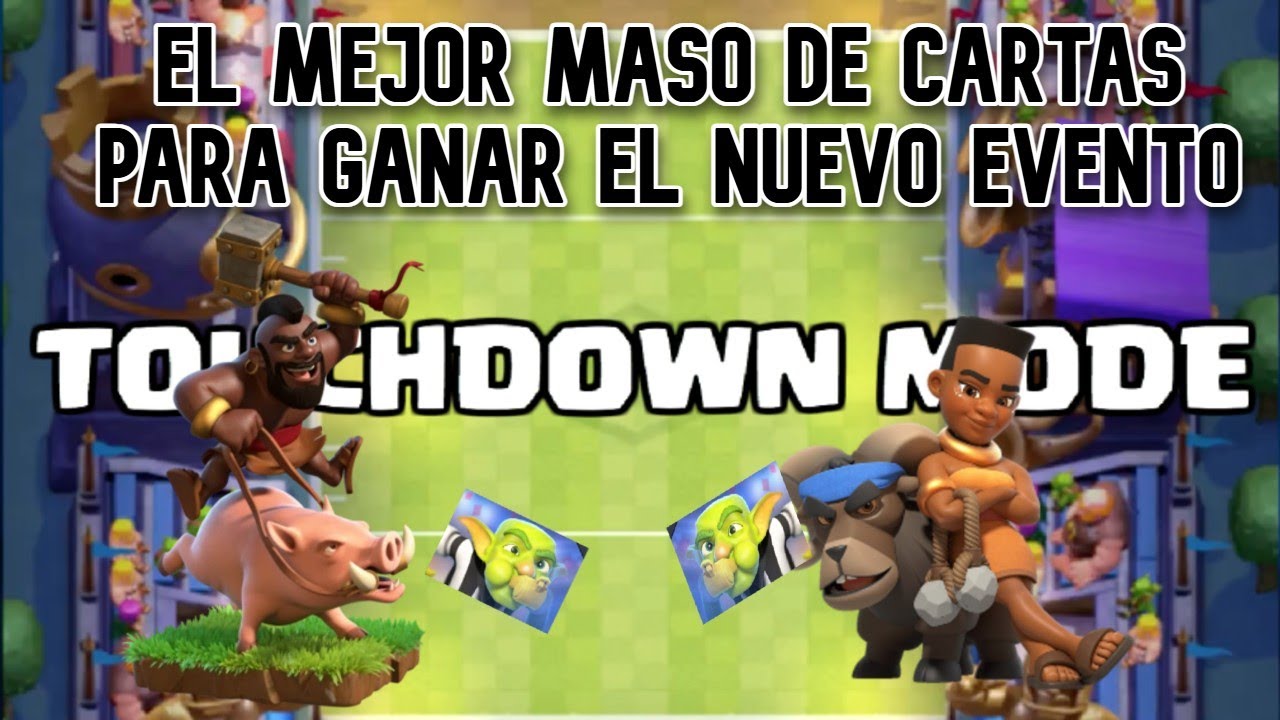 Nuevo evento tochdown mejor mazo de cartas para ganar fácil - YouTube