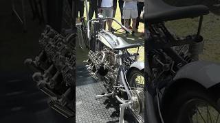 Scratch-Built V8 Motorbike Starts Up! 🔥