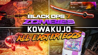 EVERY Side Easter Egg in KOWAKUJŌ (All Secret Rewards & Upgrades) - Black Ops 7 Zombies