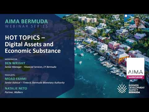 AIMA Bermuda Webinar Series: Hot Topics-Digital Assets & Economic Substance