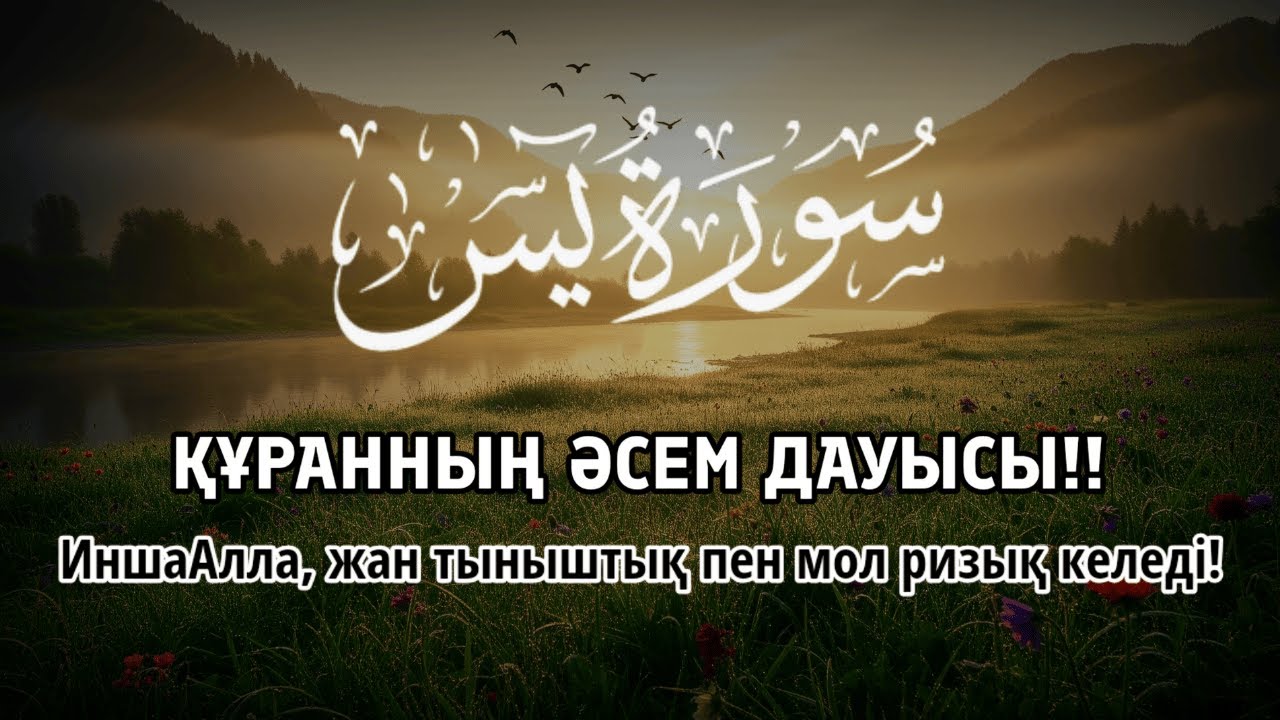 ҚҰРАННЫҢ ӘСЕМ ДАУЫСЫ ЖҮРЕК ПЕН ОЙДЫ ТЫНЫШТАНДЫРАДЫ ИншаАлла ризық пен тыныштық әкеледі | ALAA YASSER
