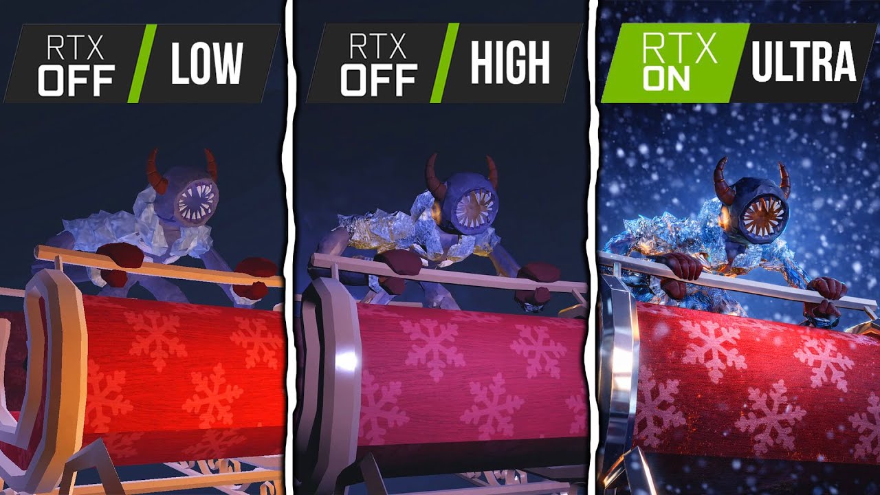 [ROBLOX] DOORS Cringle's Workshop: RTX LOW OFF VS RTX HIGH OFF VS RTX ULTRA ON | Full Walkthrough