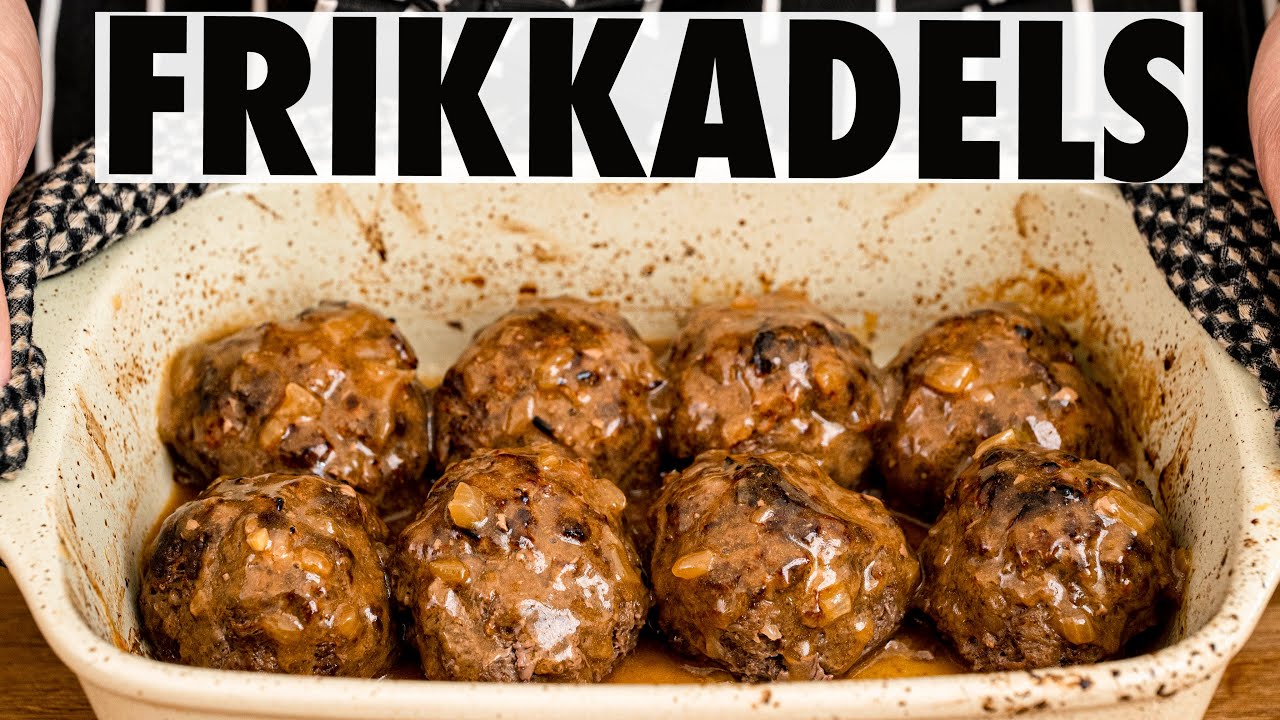 Traditional South African Frikkadels With Onion Gravy - YouTube