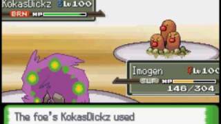 Pokémon Wi-Fi Battle Vs Jonakoka1816 - Uunu