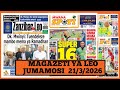 Magazeti Ya Leo Machi 21 2026 Jumamosi Magazeti Ya Michezo Leo Asubuhi Ijumamosi SIMBA Magazeti Ya Leo Machi 21 2026 Jumamosi Magazeti Ya Michezo Leo Asubuhi Ijumamosi SIMBA