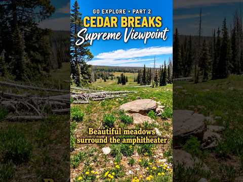 Video preview for Cedar Breaks Supreme Viewpoint, Utah