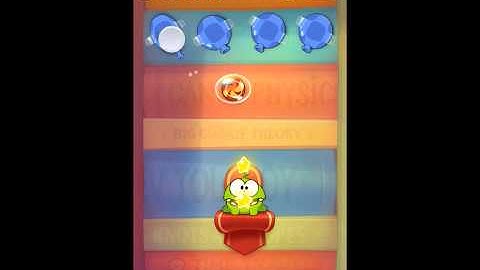 Cut The Rope Experiments Getting Started Level 1-6 3 Star Walkthrough