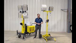 Diffuser Option for the Beacon LED Tower and the 2-wheeled Cart