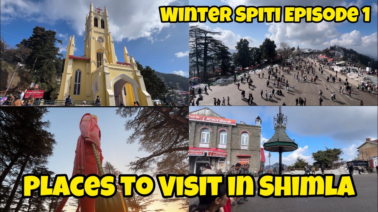 Places To Visit In Shimla | Winter Spiti 2026 Episode 1 | 