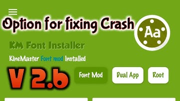 KM Font Installer V2.6. Crashing fix.