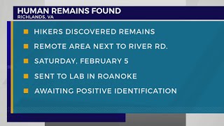 Hikers find human remains in Richlands