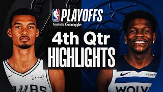 San Antonio Spurs vs Minnesota Timberwolves 4th Qtr Highlights | May 04, 2026 | NBA playoffs Game 1