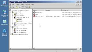 08    31  Create user in workgroup