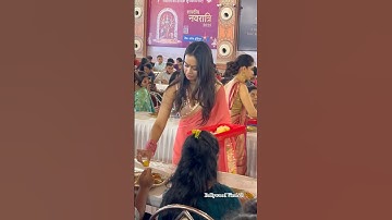 Beautiful #kajol Daughter #nysadevgan At #durgapuja 😍 #trendingshorts #ytshorts #shorts