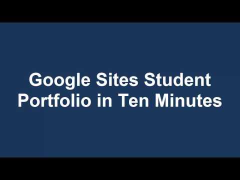 google-sites-portfolio