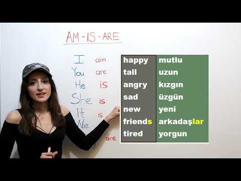 Sıfırdan İngilizce - Cümle Kurma - I am is are I