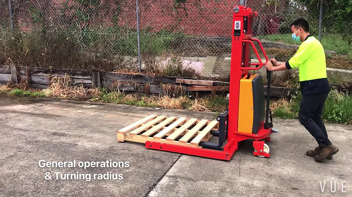 Semi-Electric Stacker-Straddle Leg