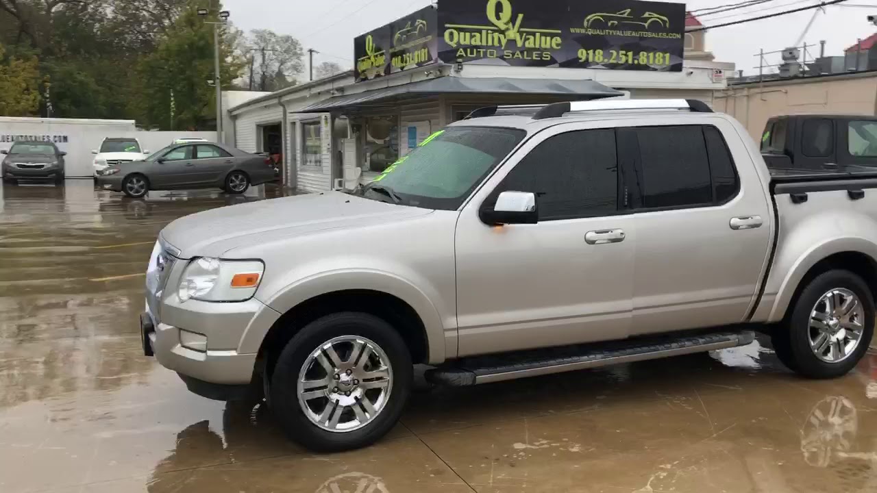 2007 Ford Explorer Sport Trac Used Car Broken Arrow, OK Quality Value