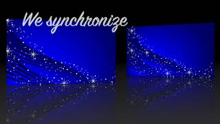 SYNCRONIZE - MILKY CHANCE (LYRIC VIDEO)