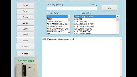 Rt809f Rt809h demo mode