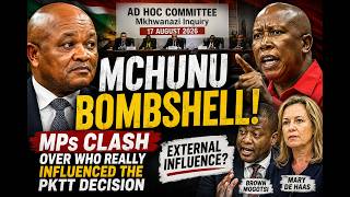 LT Gen Mkhwanazi Committee |17 Aug 2026| EXPLOSIVE PKTT REVELATIONS MPs Split Over Mchunu’s Decision