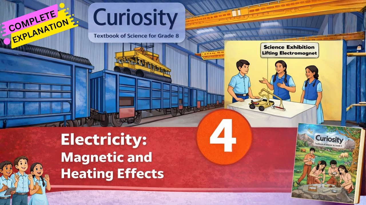 Electricity: Magnetic and Heating Effects – Class 8 Science  | Chapter 4 | Full Explanation
